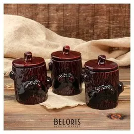 Набор для специй "Дубок" 3 предмета