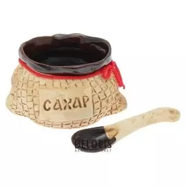 Набор для специй "Сахар" с ложкой, 400 мл