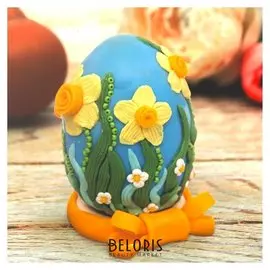 Набор для творчества Декор яиц полимерной глиной Нарциссы