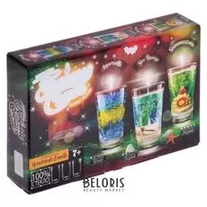 Набор для творчества «Гелевая свеча своими руками», 3 в 1