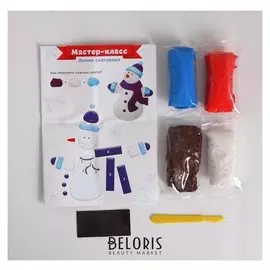 Набор для творчества "Игрушка-магнит"снеговик и мишка"