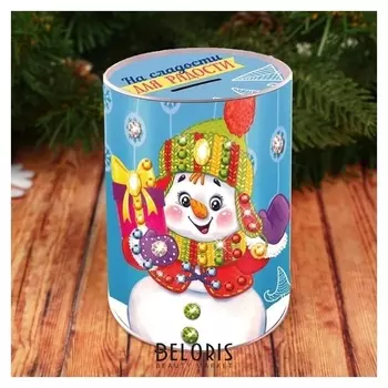 Набор для творчества. копилка для декорирования стразами «На сладости для радости»