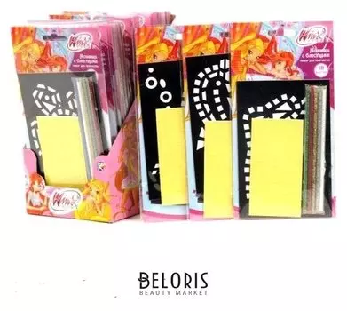 Набор для творчества - мозаика с блестками Winx