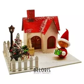 Набор для творчества - новогодняя композиция «Дом эльфа»