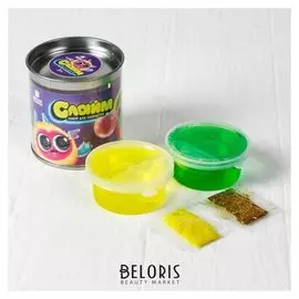 Набор для творчества «Слайм. неоновые монстры», набор 2 шт