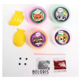 Набор для творчества "Слайм. зверята"