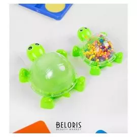 Набор для творчества «Слим черепашка с шариками своими руками», цвет зелёный