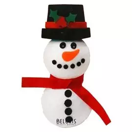 Набор для творчества - создай новогоднее украшение "Снеговик в цилиндре"