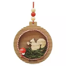 Набор для творчества - создай ёлочное украшение «Белочка с орешком»