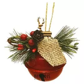 Набор для творчества - создай ёлочное украшение «Бубенчик с оленем»