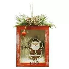 Набор для творчества - создай ёлочное украшение «Дед мороз в рамке»