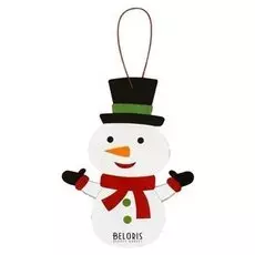 Набор для творчества - создай ёлочное украшение «Добряк снеговичок»