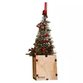 Набор для творчества - создай ёлочное украшение «Ёлочка на пьедестале»