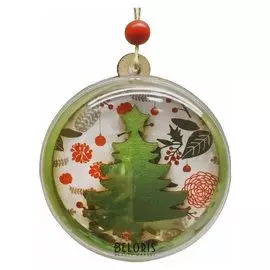 Набор для творчества - создай ёлочное украшение «Ёлочка со звездой»