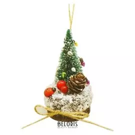 Набор для творчества - создай ёлочное украшение «Ёлочка с гирляндой»