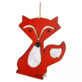 Набор для творчества - создай ёлочное украшение «Лисичка»
