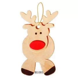 Набор для творчества - создай ёлочное украшение «Милый олень»