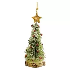 Набор для творчества - создай ёлочное украшение «Нарядная ёлочка со звездой»