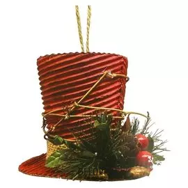 Набор для творчества - создай ёлочное украшение «Новогодний цилиндр»