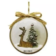 Набор для творчества - создай ёлочное украшение «Олень под ёлкой»