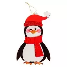 Набор для творчества - создай ёлочное украшение «Пингви»
