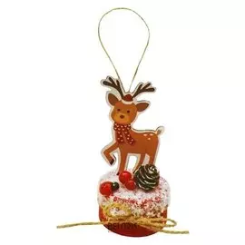 Набор для творчества - создай ёлочное украшение «Праздничный олень»