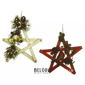 Набор для творчества - создай ёлочное украшение «Прелестные звездочки», набор 2 шт.