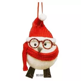 Набор для творчества - создай ёлочное украшение «Птичка на лыжах»