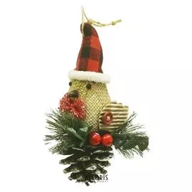 Набор для творчества - создай ёлочное украшение «Птичка в гнезде»