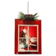 Набор для творчества - создай ёлочное украшение с подсветкой «Дед мороз подарки принёс»