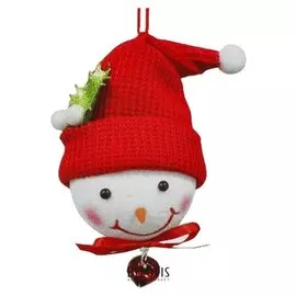 Набор для творчества - создай ёлочное украшение «Снеговичок в шапочке»