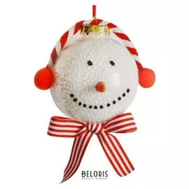 Набор для творчества - создай ёлочное украшение «Снеговик с морковкой»