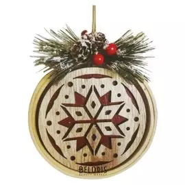 Набор для творчества - создай ёлочное украшение «Снежинка с веточками»