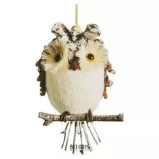 Набор для творчества - создай ёлочное украшение «Сова на жёрдочке»