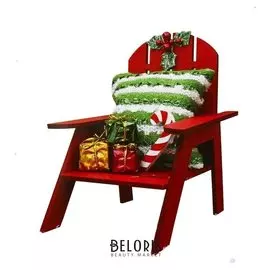 Набор для творчества - создай ёлочное украшение «Стул с подарками»