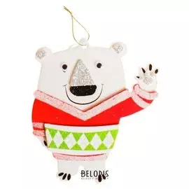 Набор для творчества - создай ёлочное украшение «Весёлый мишка»