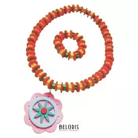 Набор для творчества "Создай - ожерелье и браслет - цветочек"