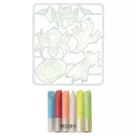 Набор для творчества витражные подвески.светящиеся страшилки,28с 1678-08