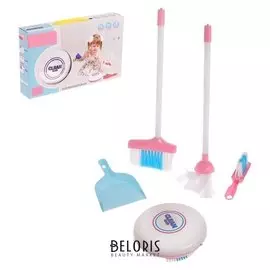 Набор для уборки Хозяюшка, с пылесосом