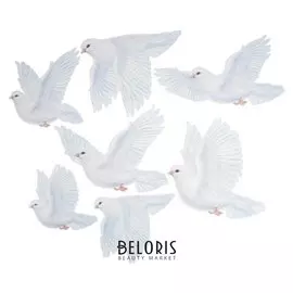 Набор для украшения "Голуби" 7 шт.