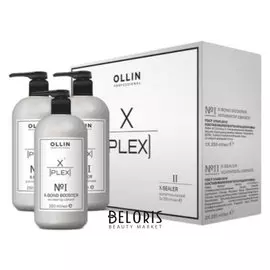 Набор для восстановления волос активатор связей X-Plex No1 + усилитель связей Color X-Plex