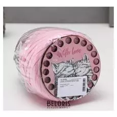 Набор для вязания (Донышко фанера 10см, трик. пряжа 50м, трик. пряжа 25м 7-9мм) №17