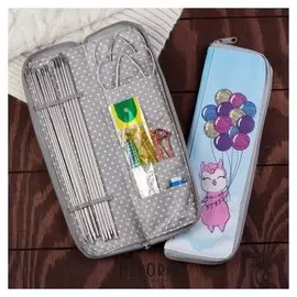 Набор для вязания «На воздушных шарах», 27 × 8 см, 33 предмета, в пенале