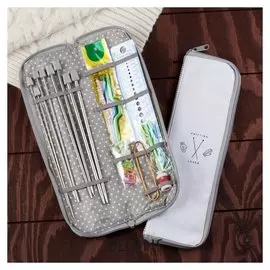 Набор для вязания «Рукоделие», 27 × 8 см, 34 предмета, в пенале