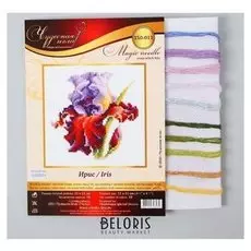 Набор для вышивания крестом «Ирис» 11х11см
