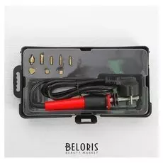 Набор для выжигания с фигурными насадками, в футляре, 220 V