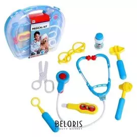 Набор доктора в чемодане "Добрый доктор" свет, звук