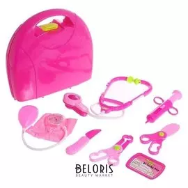 Набор доктора в чемодане "Маленький доктор" свет, звук