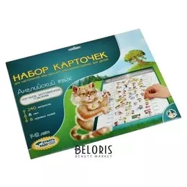 Набор дополнительных карточек к электровикторине Английский язык