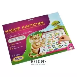 Набор дополнительных карточек к электровикторине Школа дошколят